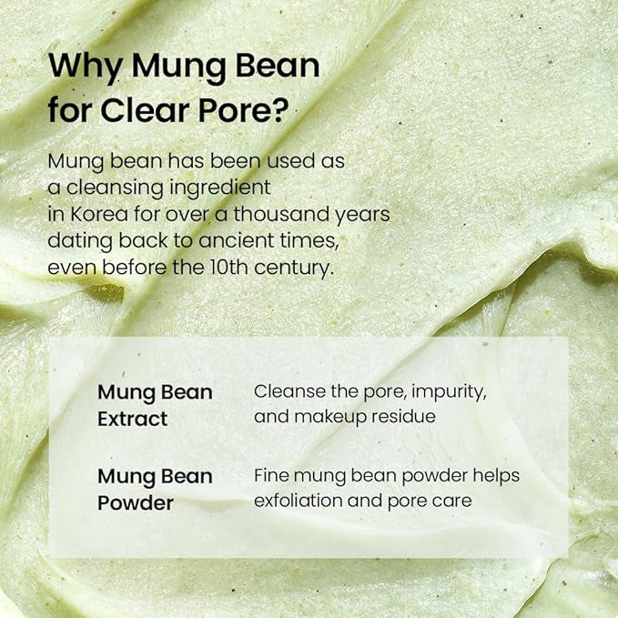 BEPLAIN Mung Bean pH-Balanced Cleansing Foam 160ml