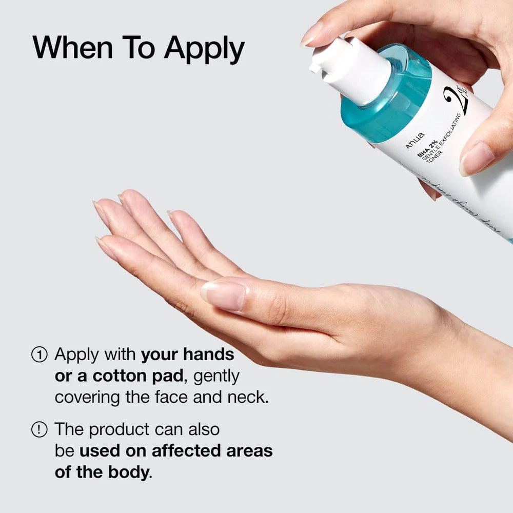 ANUA BHA 2% Gentle Exfoliating Toner