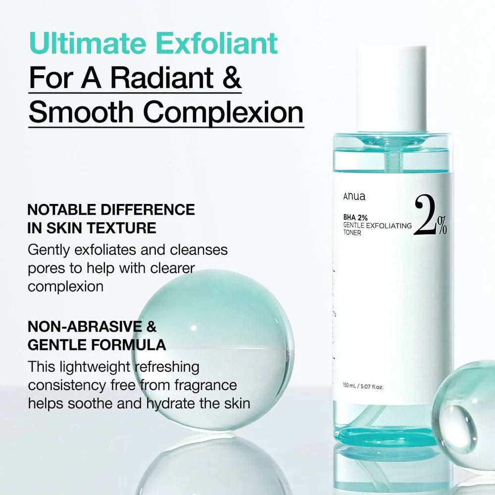 ANUA BHA 2% Gentle Exfoliating Toner