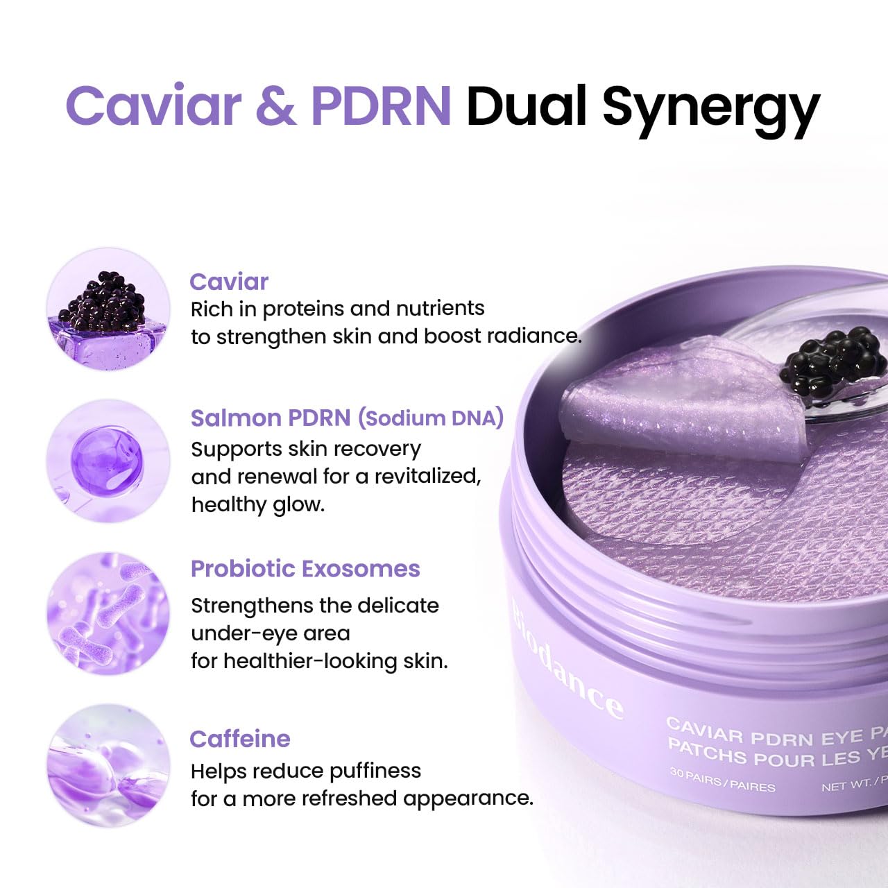 BIODANCE Caviar PDRN Eye Patches (30ea)