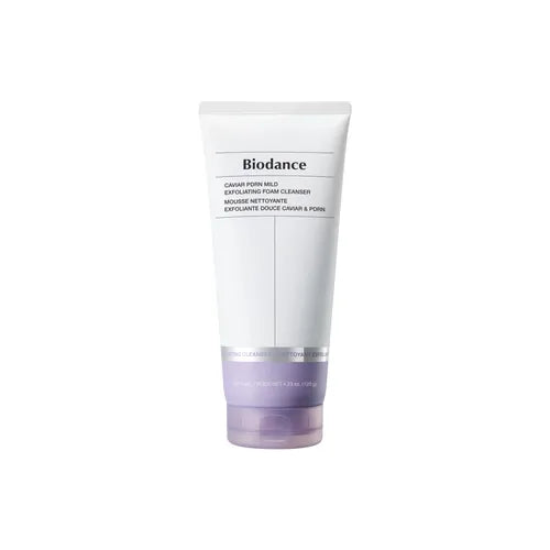 BIODANCE Caviar PDRN Mild Exfoliating Foam Cleanser 120g