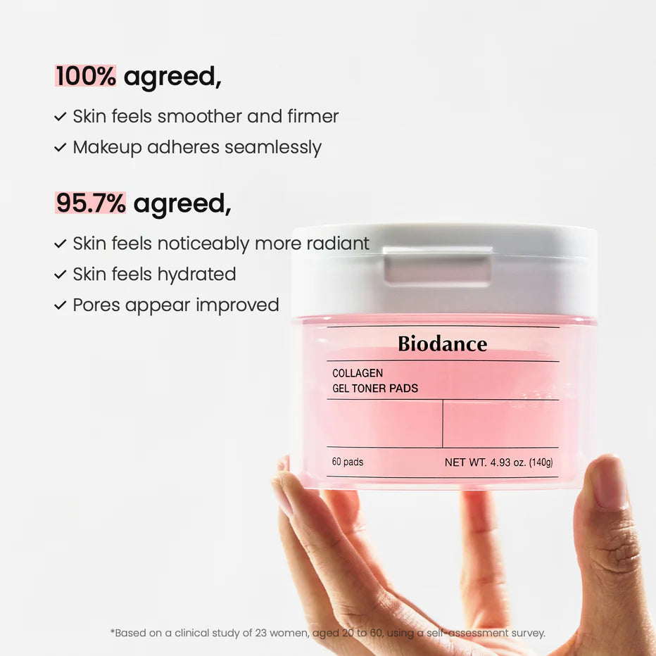 BIODANCE Collagen Gel Toner Pads