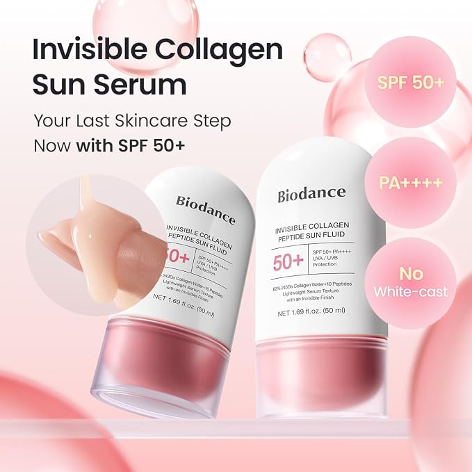 BIODANCE Invisible Collagen Peptide Sun Fluid 50ml