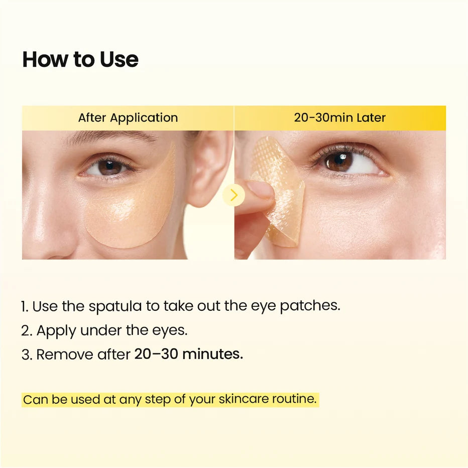 BIODANCE Vita Niacinamide Eye Patches (60parches)