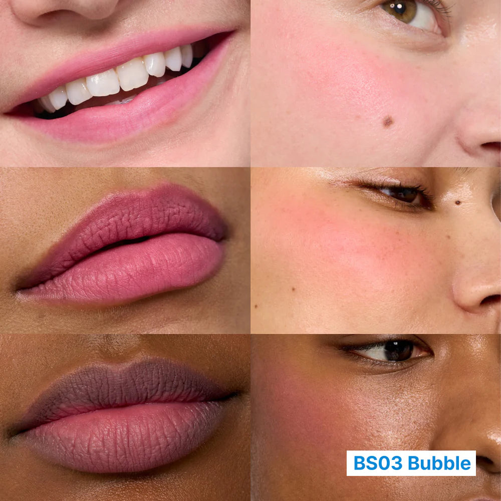 BS03 Bubble (Peony Pink) Face