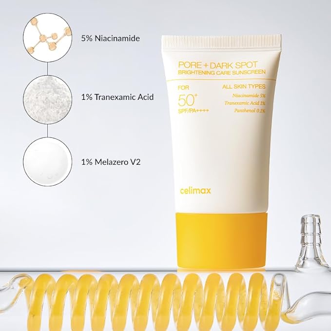 CELIMAX Pore+Dark Spot Brightening Care Sunscreen 50ml