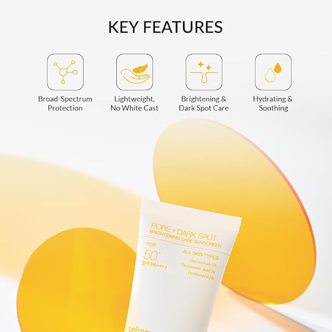 CELIMAX Pore+Dark Spot Brightening Care Sunscreen 50ml