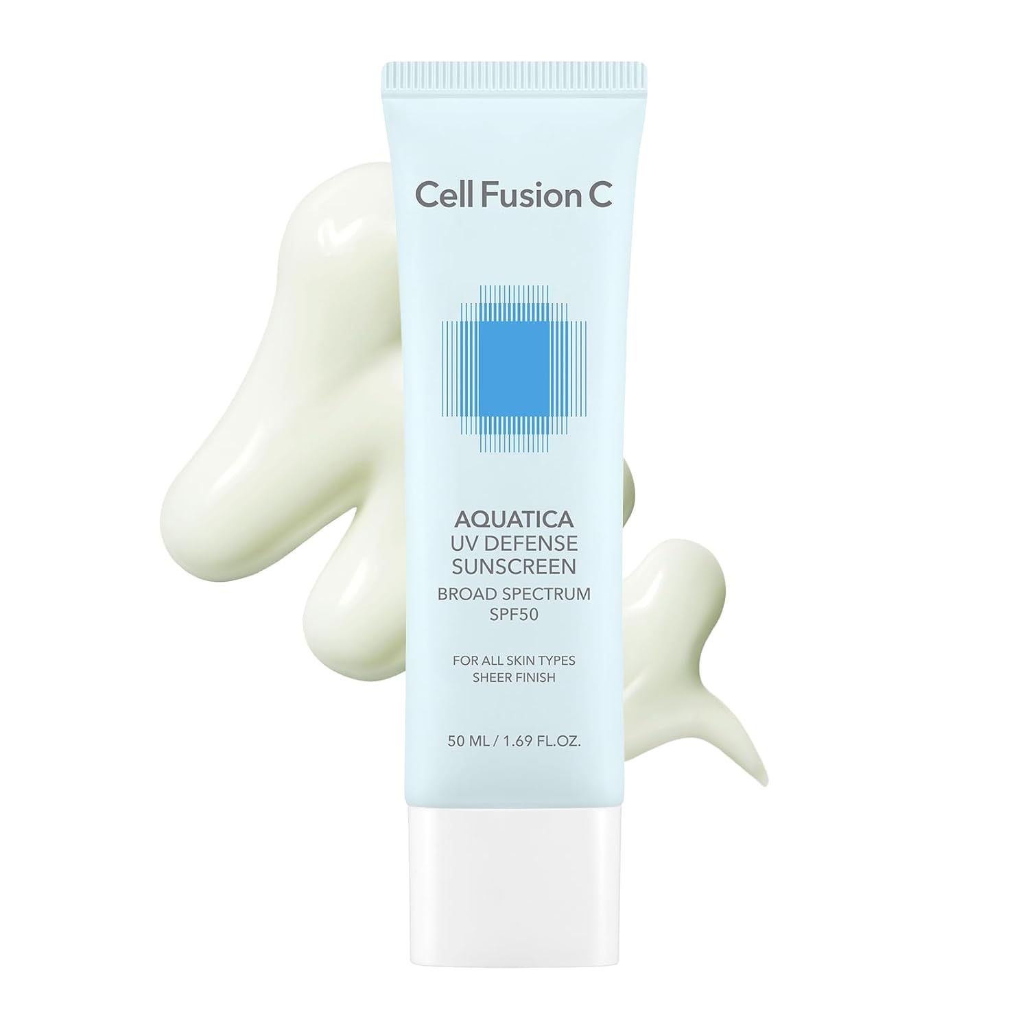 CELL FUSION C Aquatica UV Defense Face Sunscreen SPF50 50ml