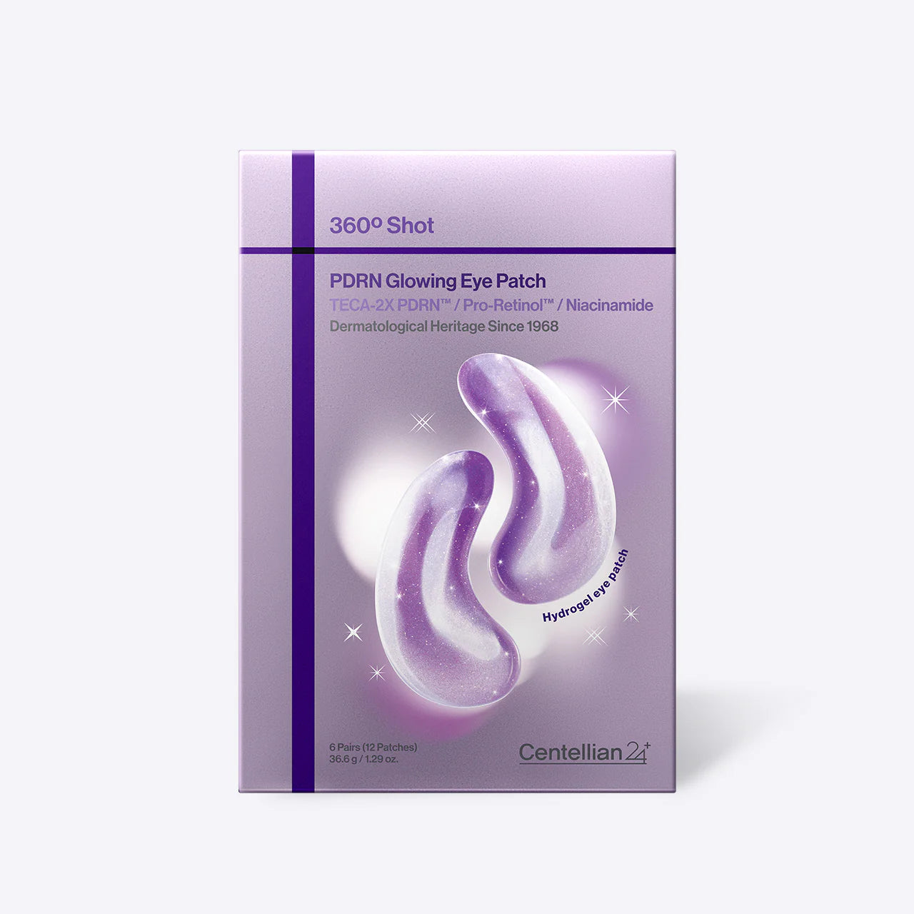 CENTELLIAN24 360º Shot PDRN glowing eye patch 6pares