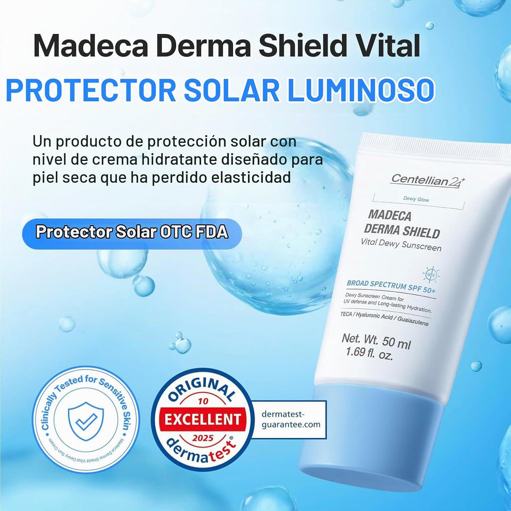 CENTELLIAN24 Madeca Derma Shield Vital Dewy Sun Cream 50ml