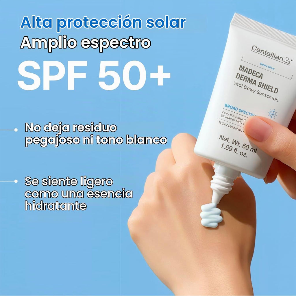 CENTELLIAN24 Madeca Derma Shield Vital Dewy Sun Cream 50ml
