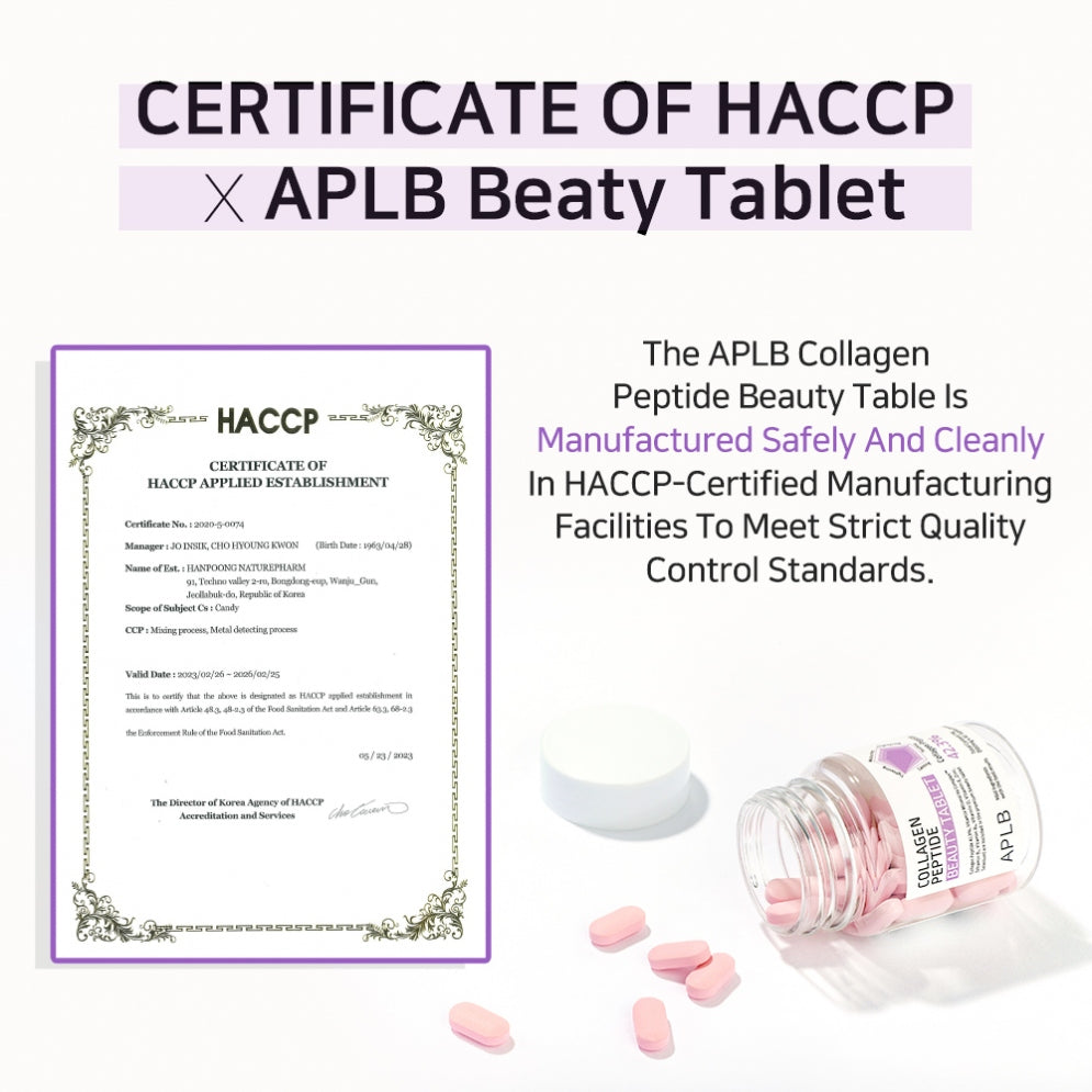 APLB Collagen EGF Peptide E Beauty Tablet (30 tabletas)