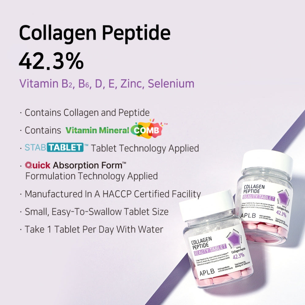APLB Collagen EGF Peptide E Beauty Tablet (30 tabletas)