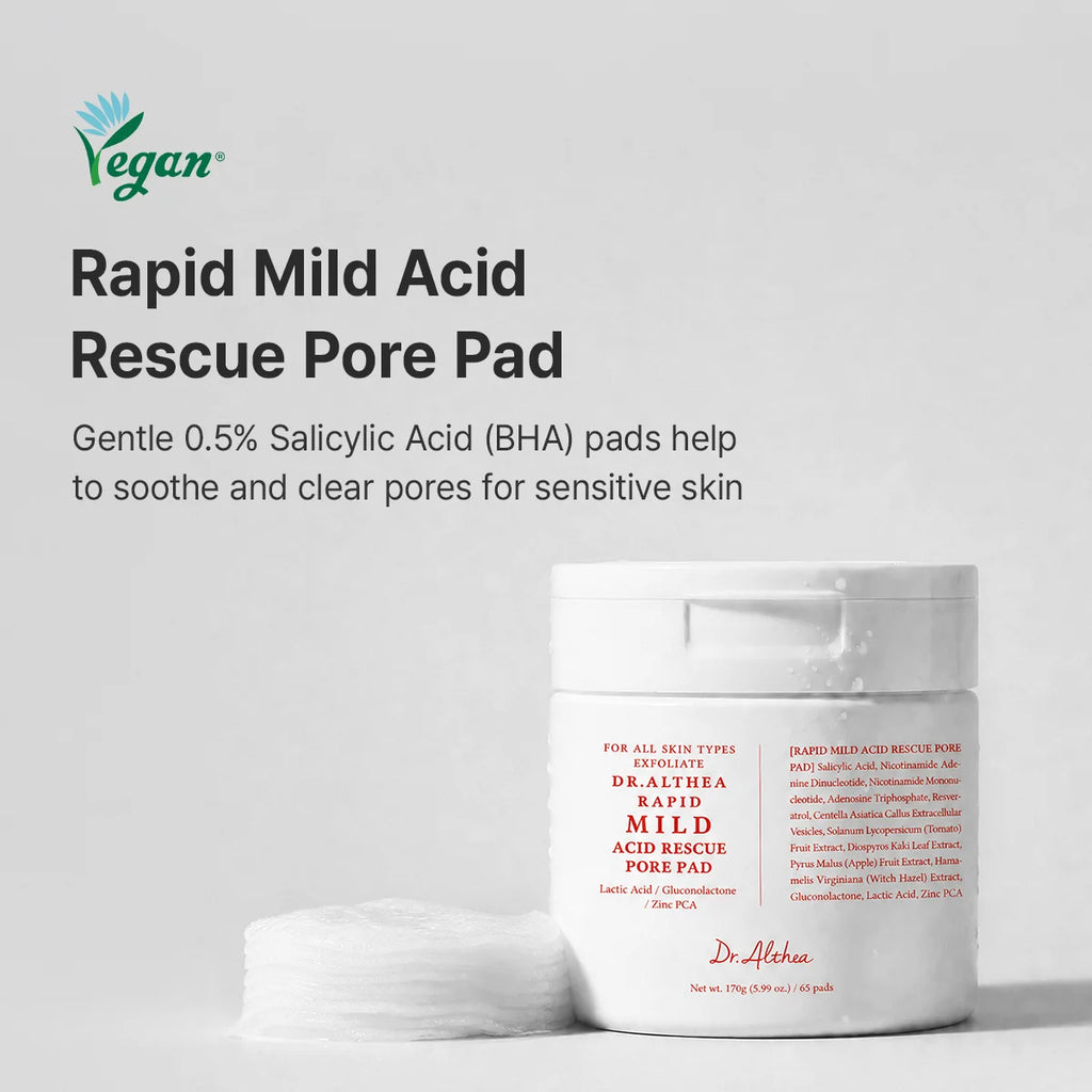 DR.ALTHEA Rapid Mild Acid Rescue Pore Pad
