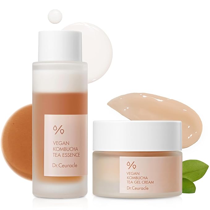 DR.CEURACLE Vegan Kombucha Beginning Set (Essence+Cream)