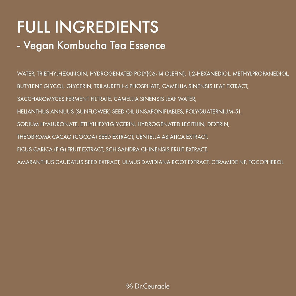 DR.CEURACLE Vegan Kombucha Tea Essence 150ml