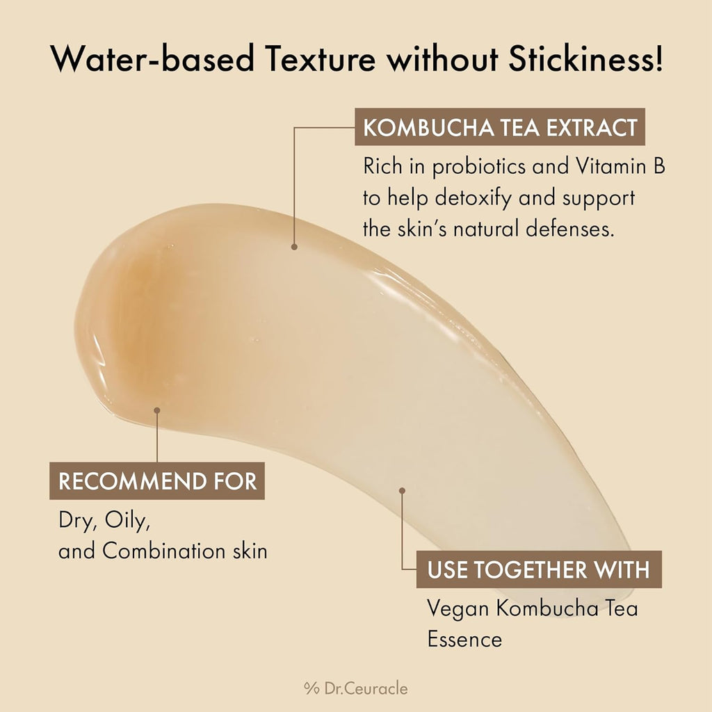 DR.CEURACLE Vegan Kombucha Tea Gel Cream 75g