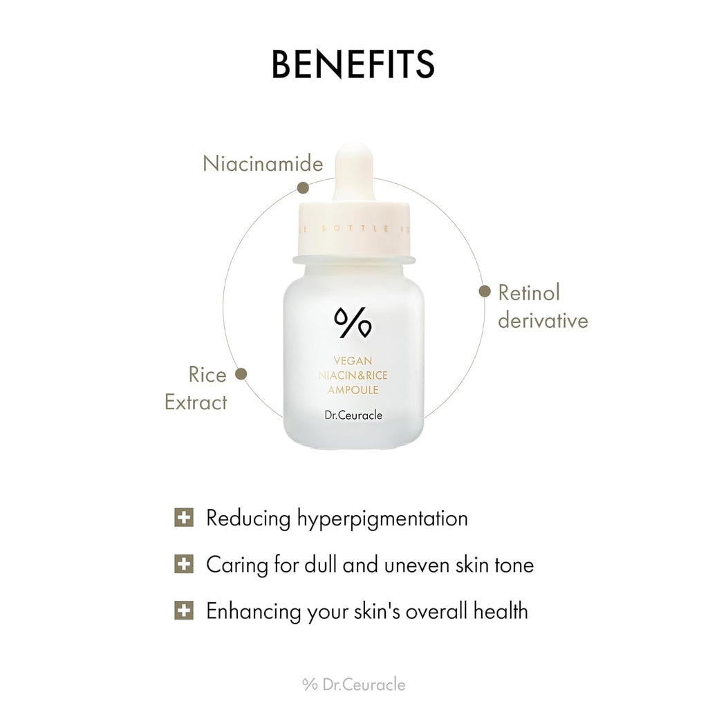 DR.CEURACLE Vegan Niacin & Rice Ampoule 30ml