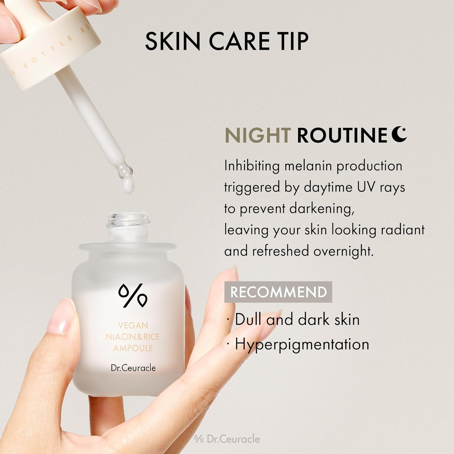 DR.CEURACLE Vegan Niacin & Rice Ampoule 30ml