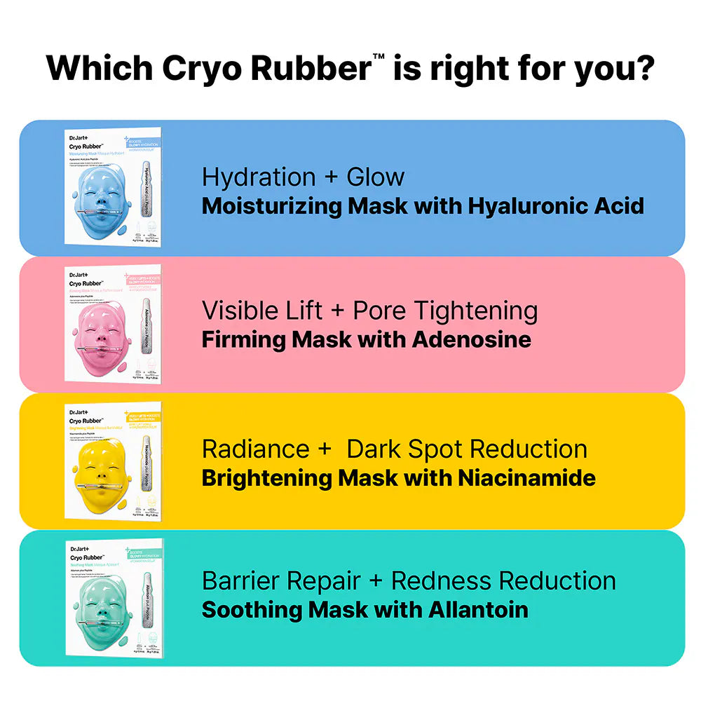 DR.JART Cryo Rubber Firming Collagen Face Mask