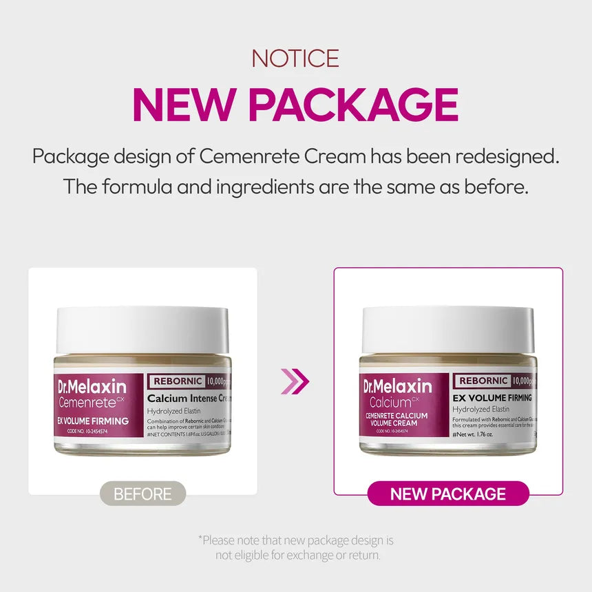 DR.MELAXIN Cemenrete Calcium Intense Firming Cream 50ml
