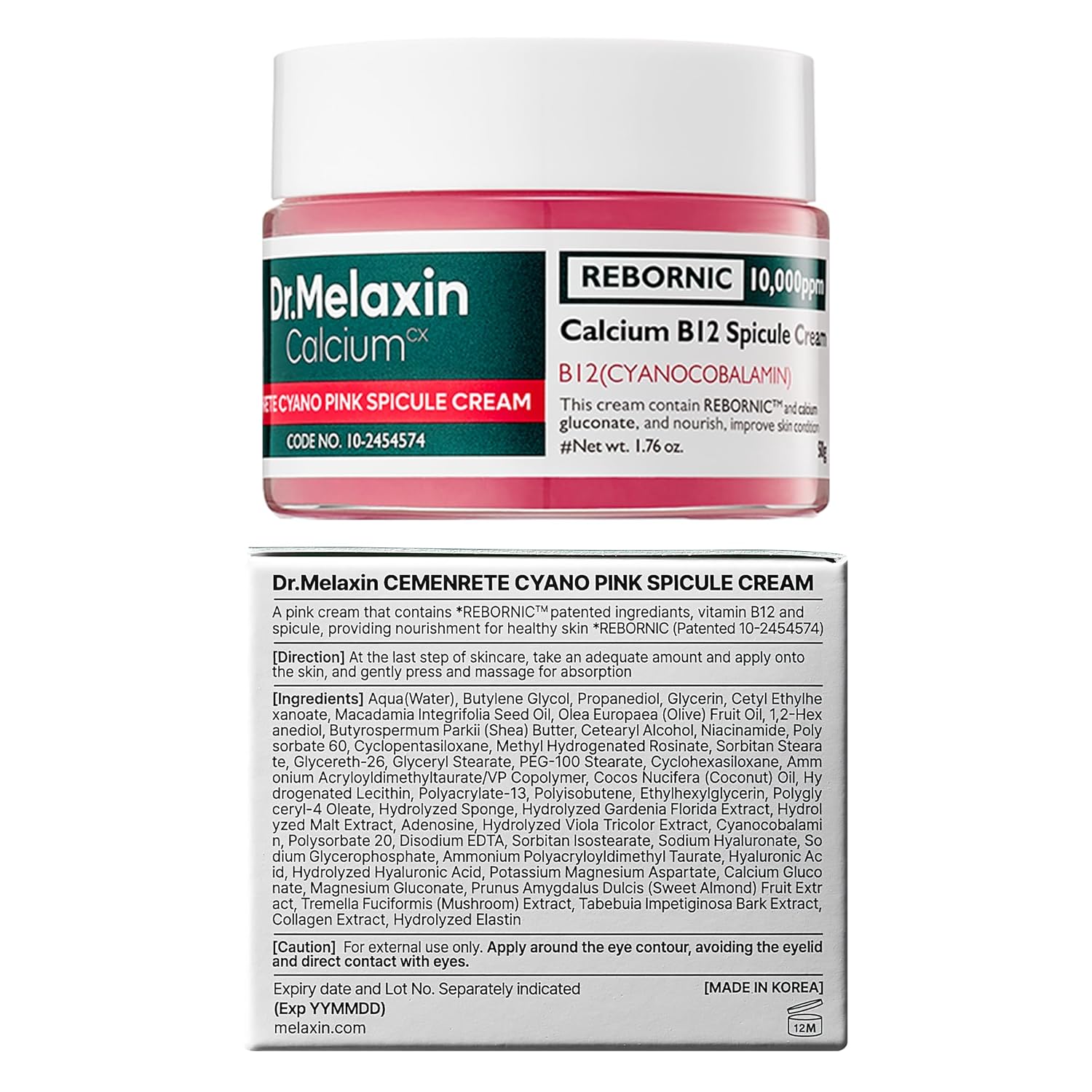 DR.MELAXIN Cemenrete Cyano Pink Spicule Cream 50ml