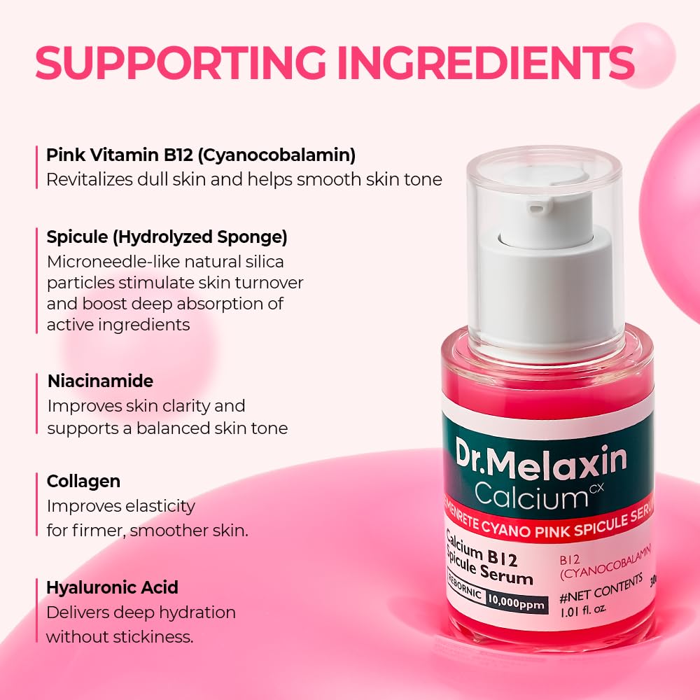 DR.MELAXIN Cemenrete Cyano Pink Spicule Serum 30ml