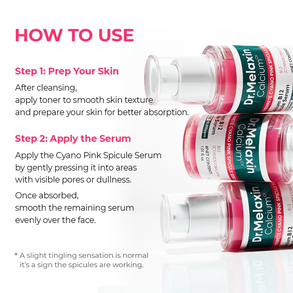 DR.MELAXIN Cemenrete Cyano Pink Spicule Serum 30ml