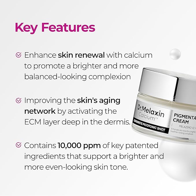 DR.MELAXIN Cemenrete Picotonic Shot Calcium Cream 25g