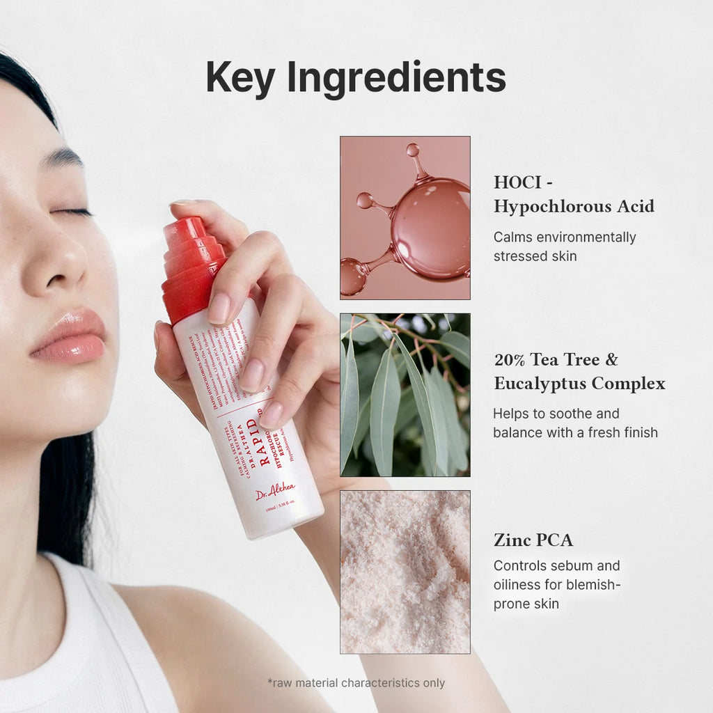 DR.ALTHEA Rapid Hypochlorous Acid Rescue Mist 100ml