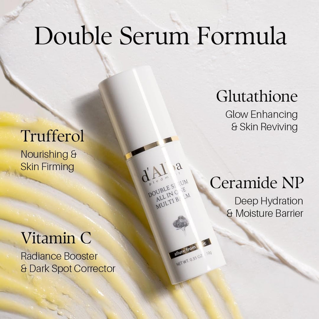 D'ALBA Double Serum All-in-one Multi Balm 10g