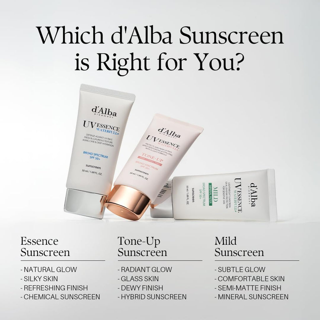 D'ALBA Waterfull Mild Sunscreen SPF50+ 50ml