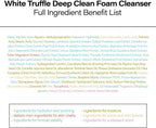 D'ALBA White Truffle Deep Clean Foam Cleanser 80ml
