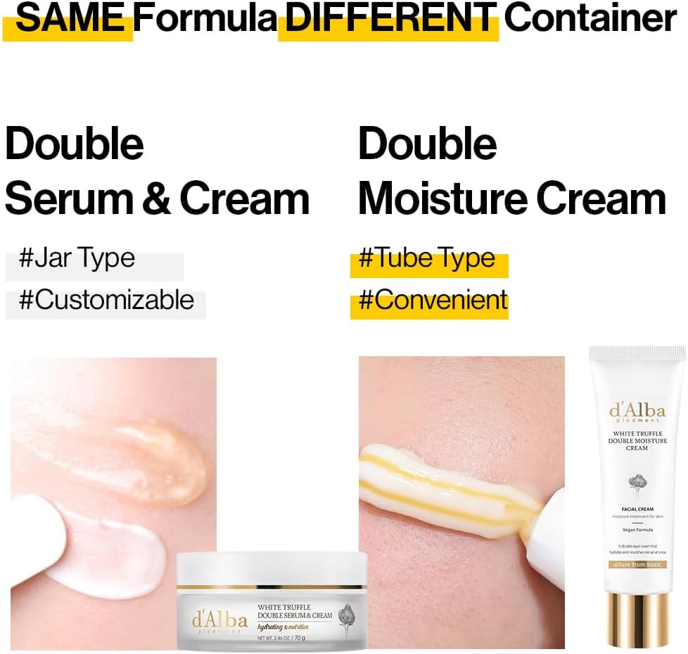 D'ALBA White Truffle Double Moisture Cream 60ml