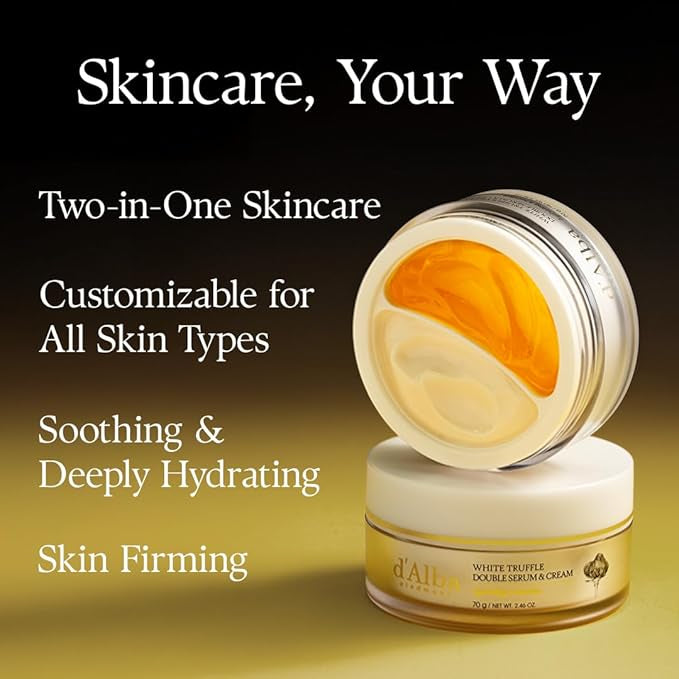 D'ALBA White Truffle Double Serum & Cream 70g