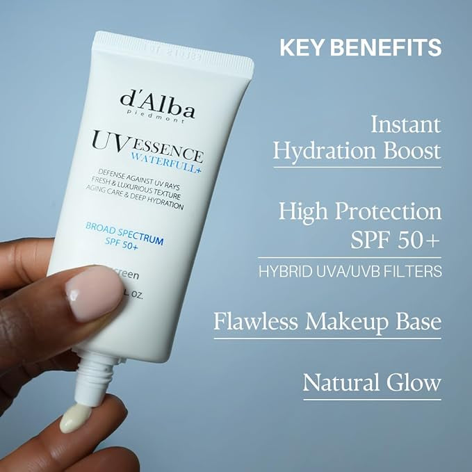 D'ALBA Waterfull Essence Sunscreen SPF50+ 50ml