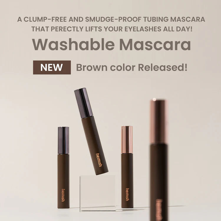 HEIMISH Dailism Smudge Stop Mascara Curling Brown
