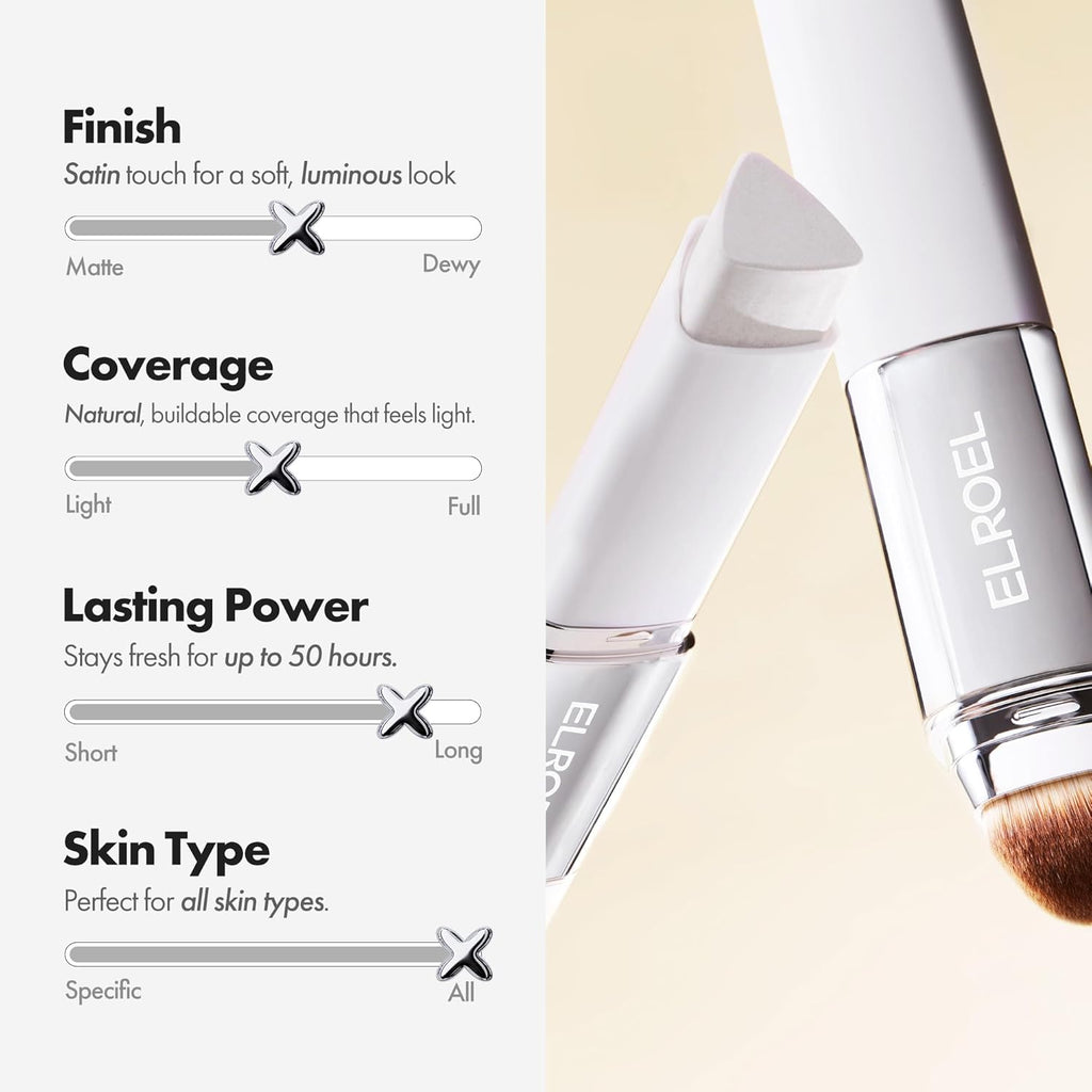 ELROEL Blanc Cover Cream Stick V | Varios Tonos