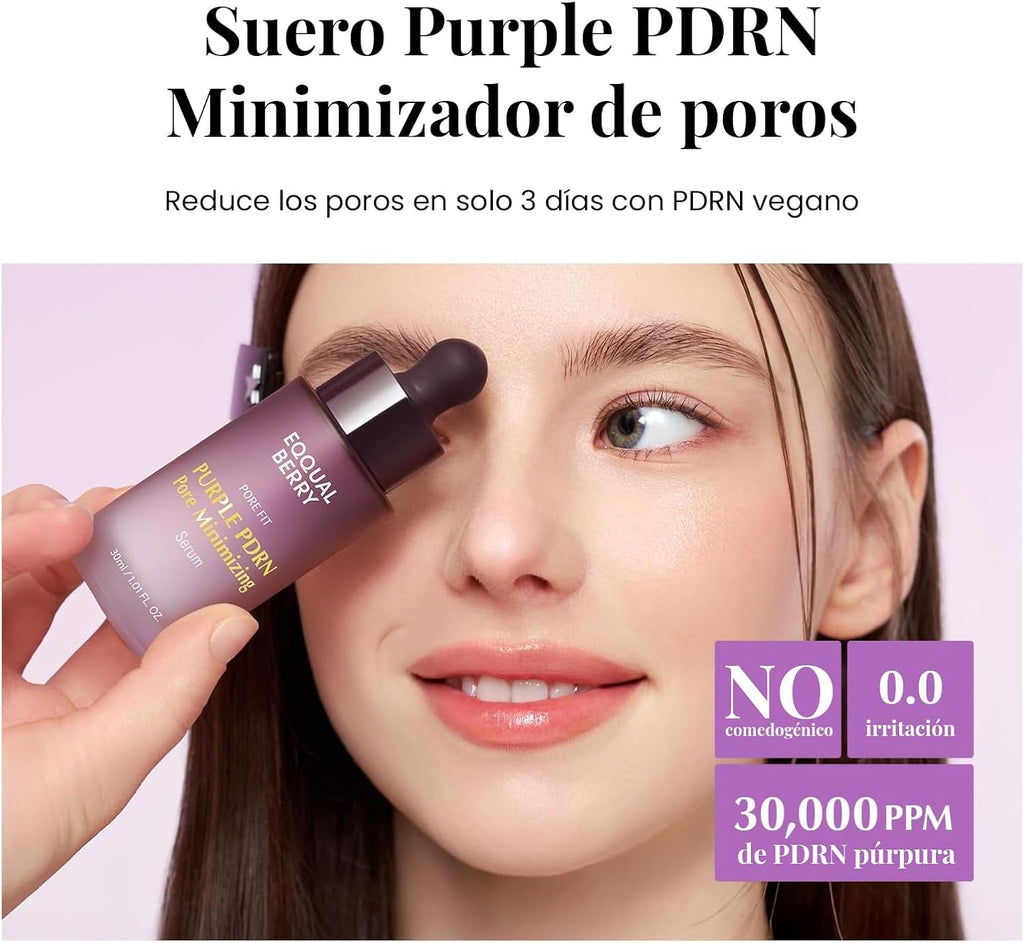 EQQUALBERRY Purple PDRN Pore Minimizing Serum 30ml
