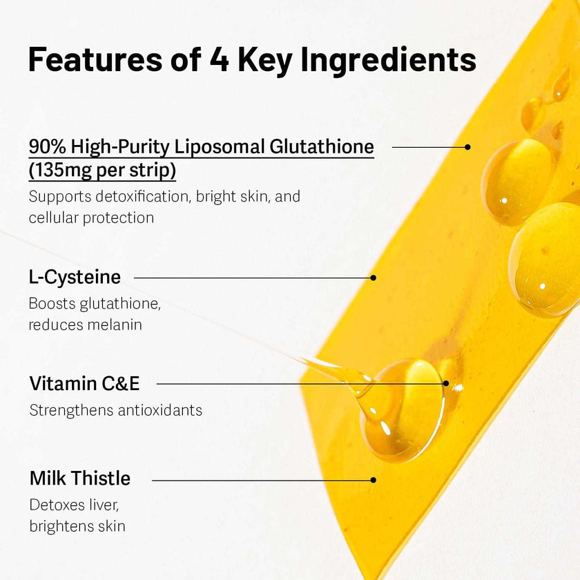 ESTHER FORMULA Liposome Glutathione Direct Ultra 9X (30 Strips)