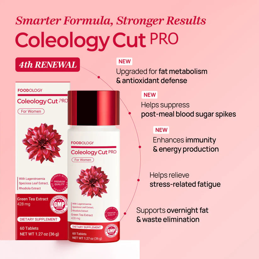 FOODOLOGY Coleology Cut PRO 60 tabletas