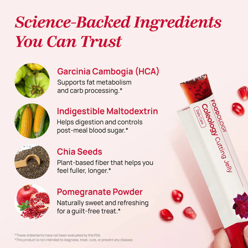 FOODOLOGY Coleology Cutting Jelly 10 piezas