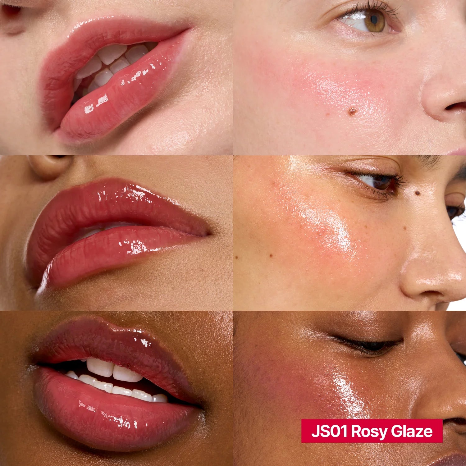 FWEE JS01 Rosy Face Swatch