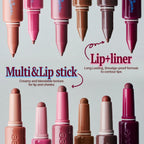FWEE Long-Lasting Dual Coloring Stick Lip+Liner 1.2g - Varios Colores