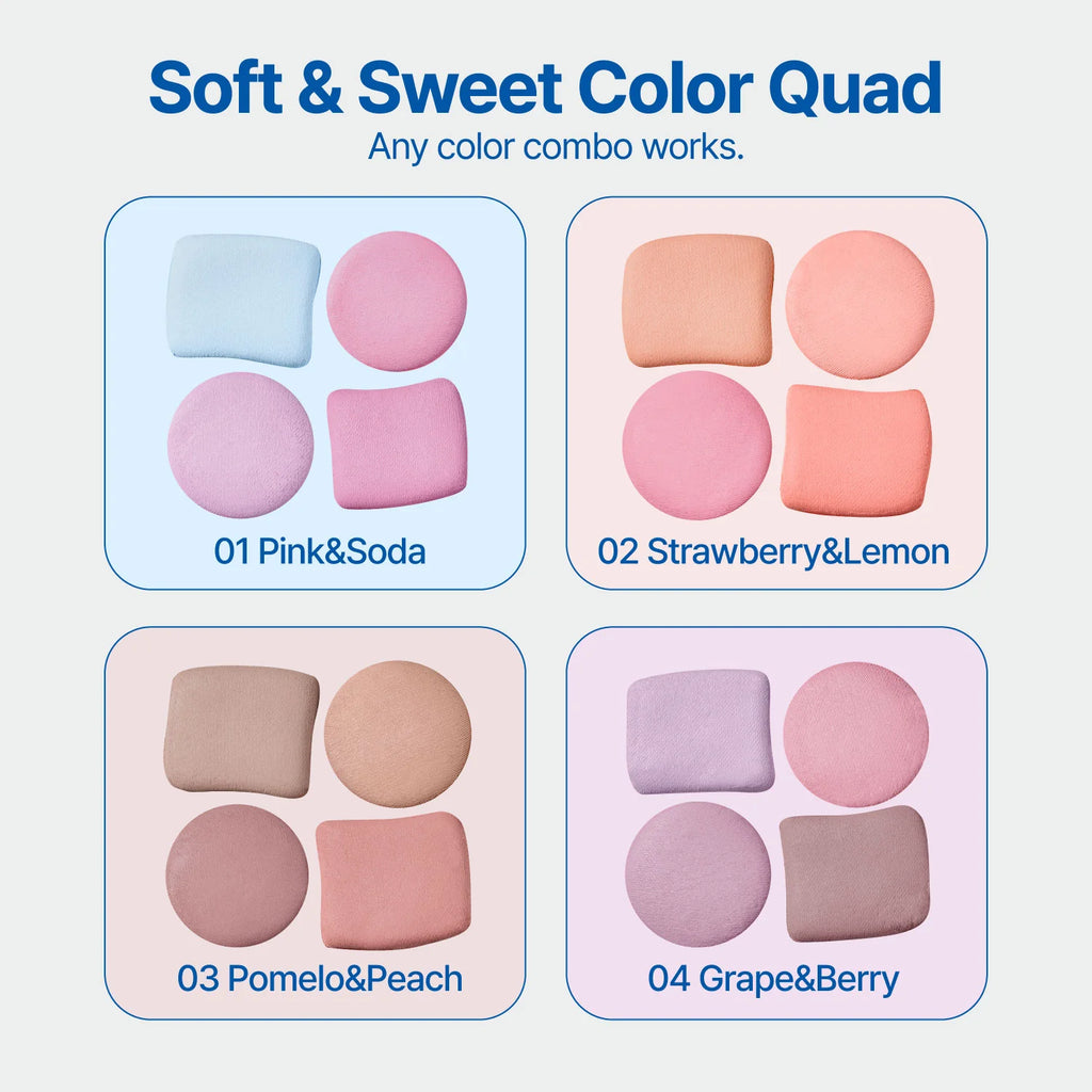 FWEE Pocket Cheek Palette CP04 Grape & Berry