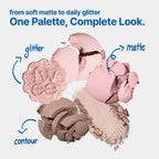 FWEE Pocket Eye Palette EP02 Yogurt Peach 6.6g