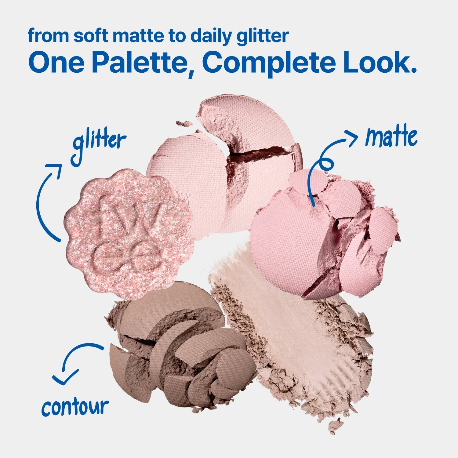 FWEE Pocket Eye Palette EP02 Yogurt Peach 6.6g