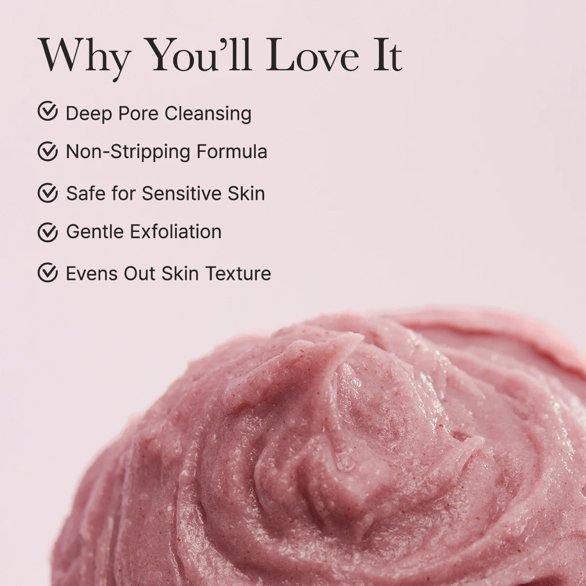 ARENCIA Fresh Rosehip Mochi Cleanser
