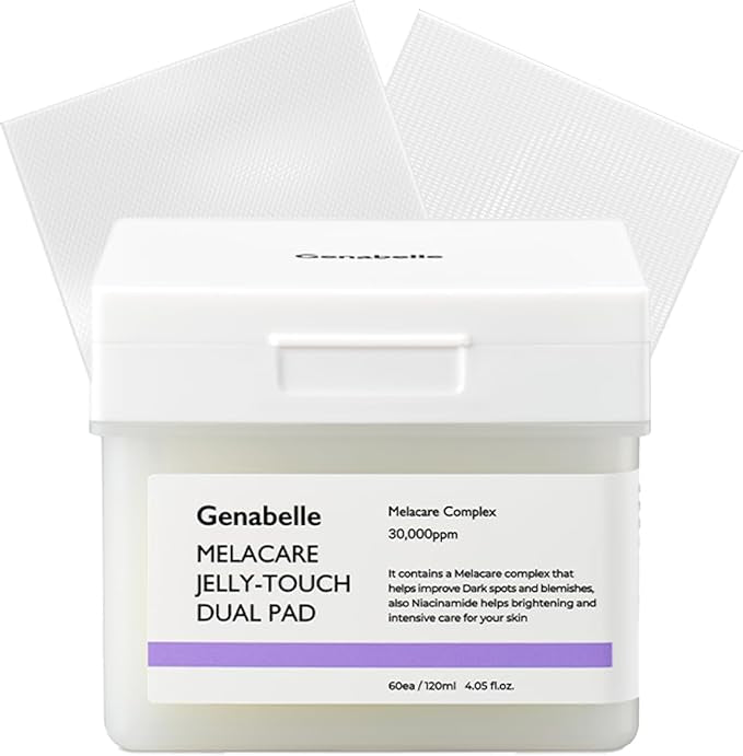 GENABELLE Melacare Jelly Touch Dual Pad 120ml [60pads]