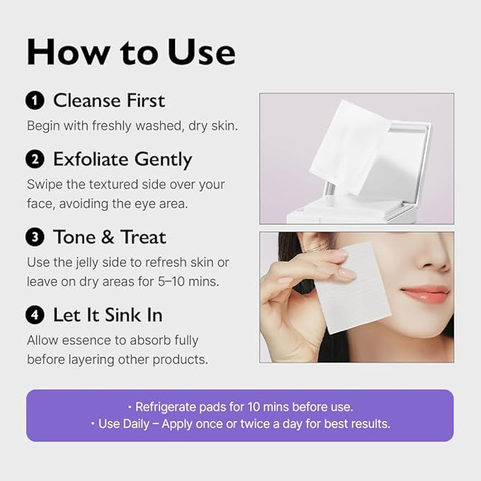 GENABELLE Melacare Jelly Touch Dual Pad 120ml [60pads]